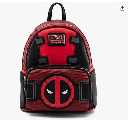 Avengers Deadpool Captains America Backpack Anime Cartoon Backpacks Outdoor Leisure Travel High Capacity Backpack Gifts
