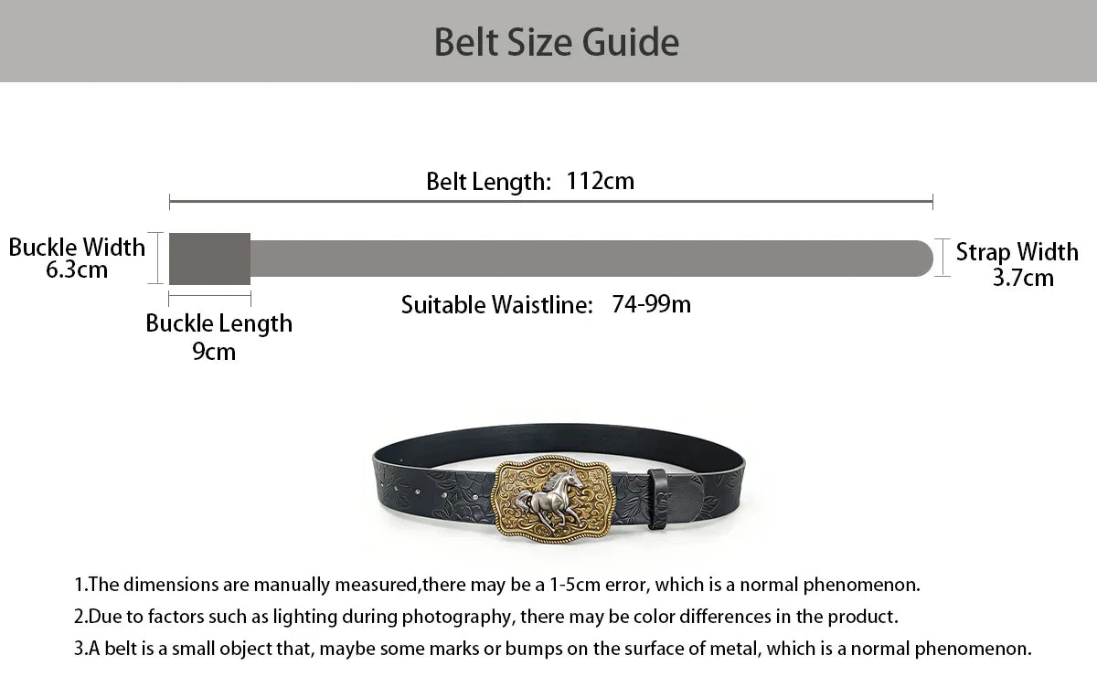 Retro Men's Belt Bohemian Style Fashion Personalized Belt For Men Women Punk Rock Y2K Belts For Jeans Dresses & Casual Wear