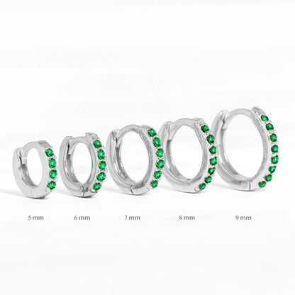 925 Sterling Silver Earrings For Women/Men Small Hoop Earrings Ear Bone aros Tiny Ear Nose Ring Girl aretes ear hoops A30