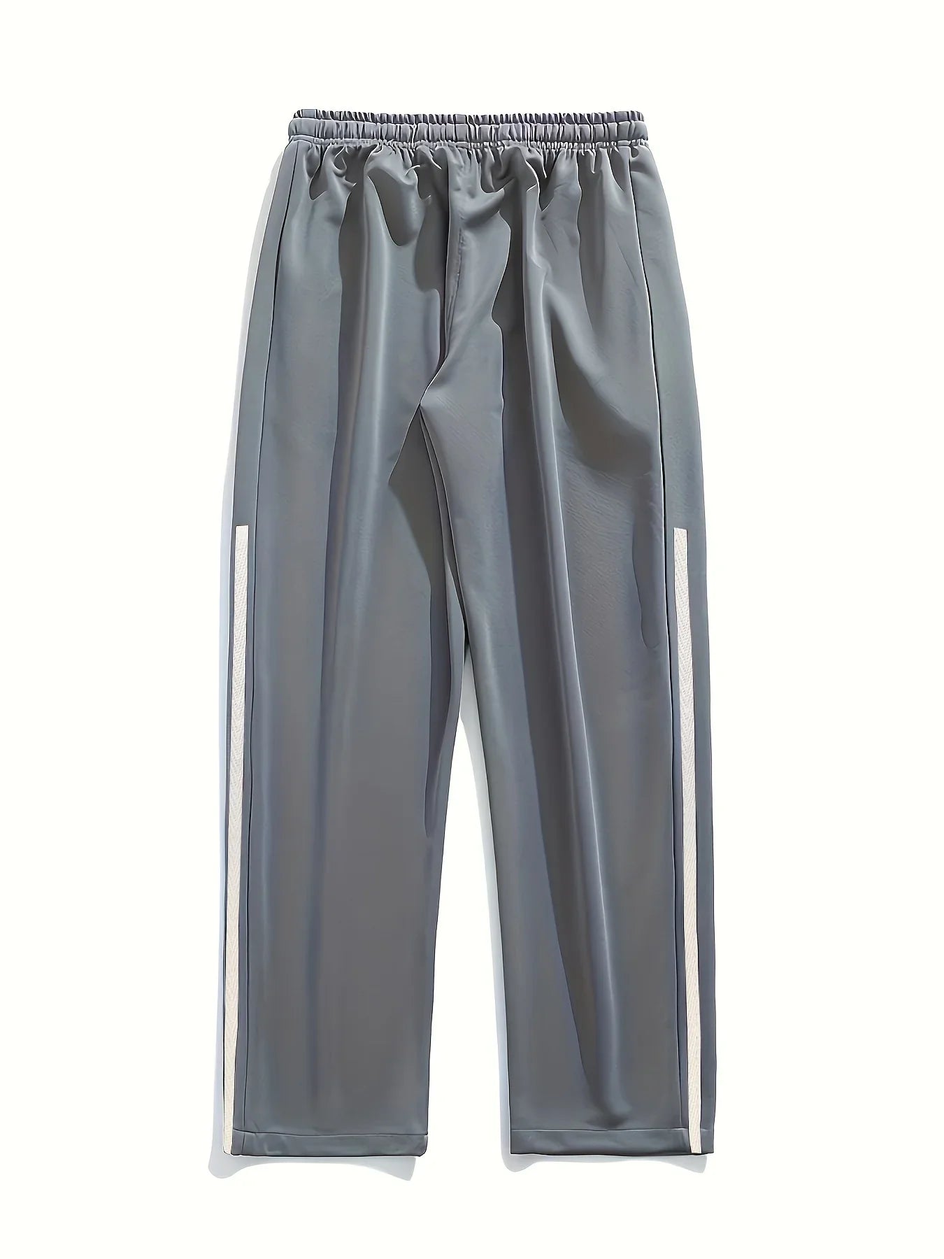 Men's summer sweatpants with drawstrings and pockets, quick-drying loose fit, smart casual jogging bottoms for outdoor activitie