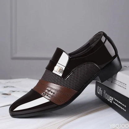 Large Size Fashionable Men's Office Formal Shoes Low Cut Daily Comfortable Pointed Multifunctional Men's Wedding Men's Shoes