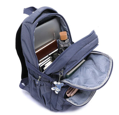 Large Nylon Waterproof Backpack Travel Rucksack for Women School Bags Mochilas Mujer Kids Girls 2026