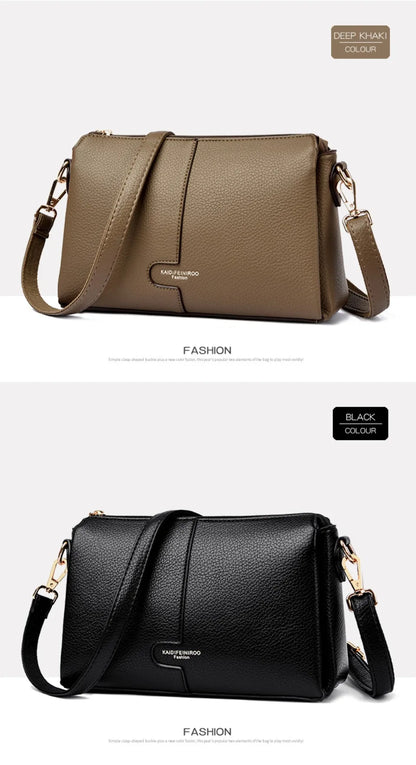 Genuine Brand Luxury Handbags Women Bags Designer Top Quality Soft Leather Shoulder Bags for Women Female Crossbody Bag Handbags