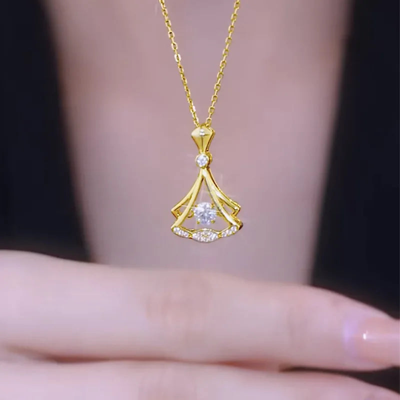 Stainless Steel Necklaces Black Exquisite Minimalist Square Pendant Choker Chains Fashion Necklace For Women Jewelry Party Gifts