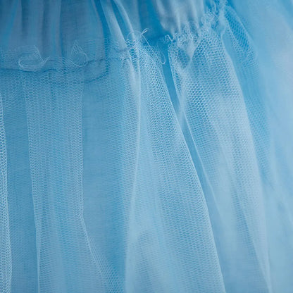 Vestido de Cinderela para Meninas, Roupa de Verão Infantil, Natal, Fantasia, Aniversário Infantil, Cosplay com Babados, Fantasia de Princesa para Performance