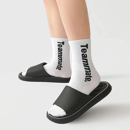 Fashion Summer Cartoon Home Shoes Non-slip Soft Slides Lithe Comfort Sandals Men Women Couple Slippers Trendy Slippers
