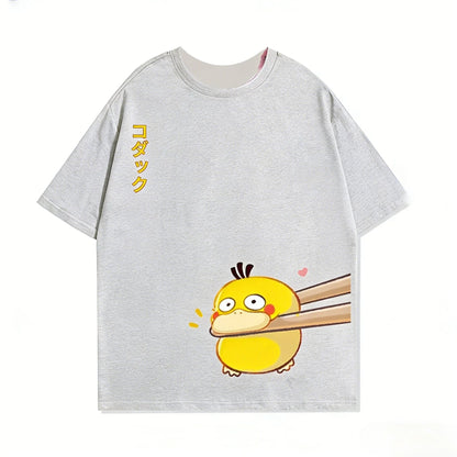 Oversized Pokemon Anime Graphic T Shirt Man Women Casual Cotton Short Sleeve Tee Top Y2k Streetwear Print Clothing 2026 Summer