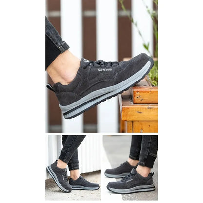safety autumn shoes breathable work shoes anti stab work sneakers with steel toe indestructible shoes anti smashing safety shoes