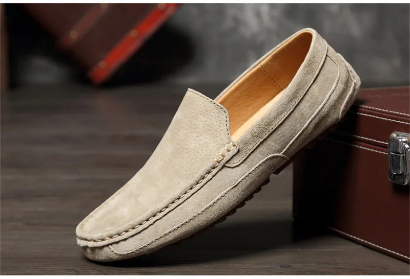 Leather Man Loafers Luxury 2022 Casual Shoes For Men Boat Shoes Handmade Men Slipon Driving Shoes Male Moccasins Zapatos