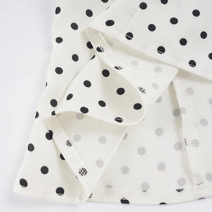 Chic Lace Patchwork Polka Dot Camis Tops Elegant Sleeveless Tank Tops Summer Casual Daily Wear Streetwear Camisole 2026