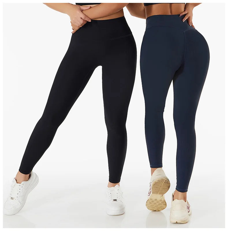 Women Yoga Set Gym Clothing Tracksuit Long Sleeve Crop Top One Shoulder Bra High Waist Seamless Leggings Fitness Sports Suits