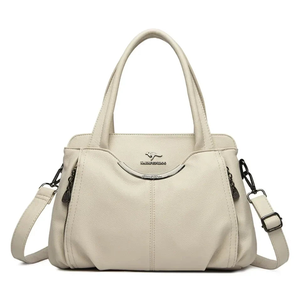 Luxury Purses and Handbags High Quality Soft Leather Shoulder Crossbody Bags for Women 2024 Elegant Tote Messenger Sac A Main