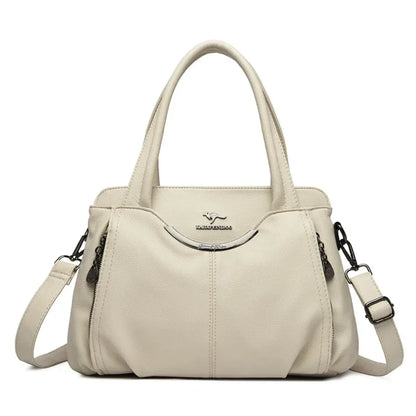 Luxury Purses and Handbags High Quality Soft Leather Shoulder Crossbody Bags for Women 2024 Elegant Tote Messenger Sac A Main