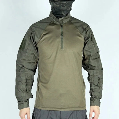 New Tactical Hunting Suit Outdoors Training Durable Breathable Camo Set Waterproof Quick Drying windproof Combat Two Piece Set