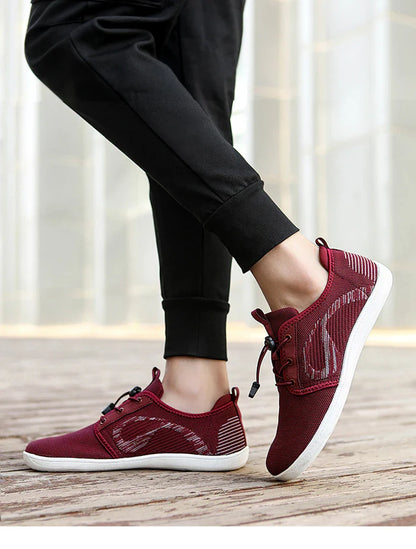 New Unisex Wider Shoes Breathable Mesh Men Barefoot Wide-toed Shoes Brand Flats Soft Zero Drop Sole Wider Toe Sneakes Large Size