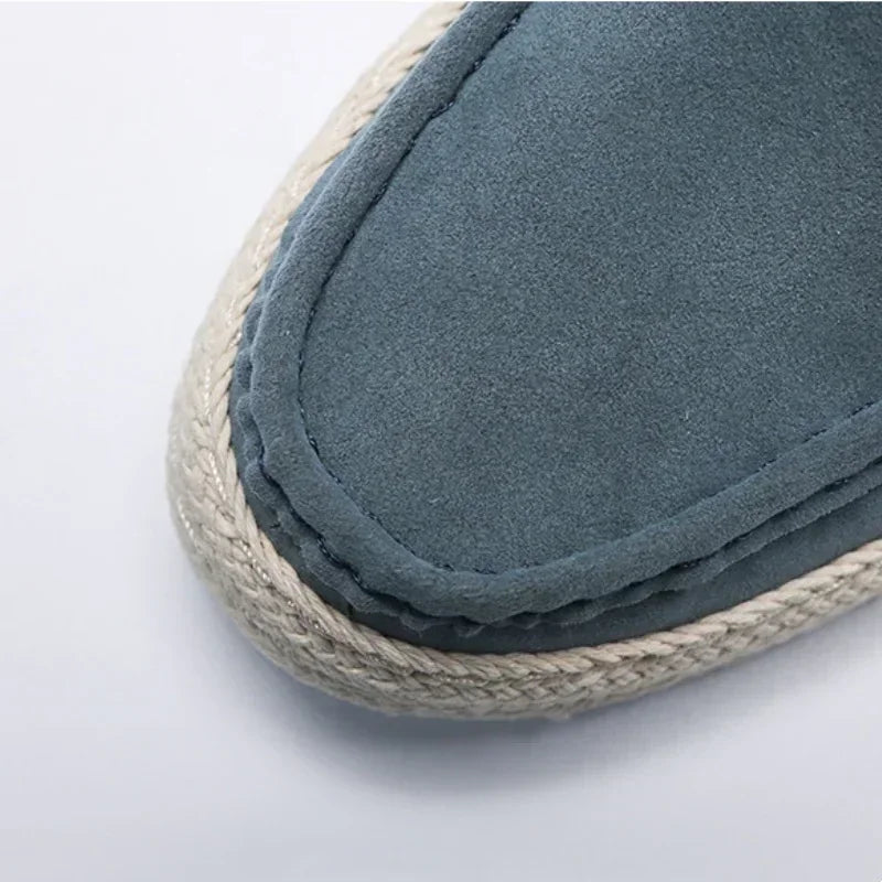 Calçados Masculinos Leves Casuais, Tênis Masculino Respirável para Caminhada, Mocassins, Sapatos Preguiçosos, Sapatos de Condução Antiderrapantes, Sapatos Confortáveis de Pano