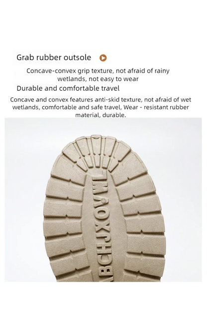 Men's high top casual boots four seasons new outdoor anti slip comfort workwear boots fashion versatile trendy boots men's shoes