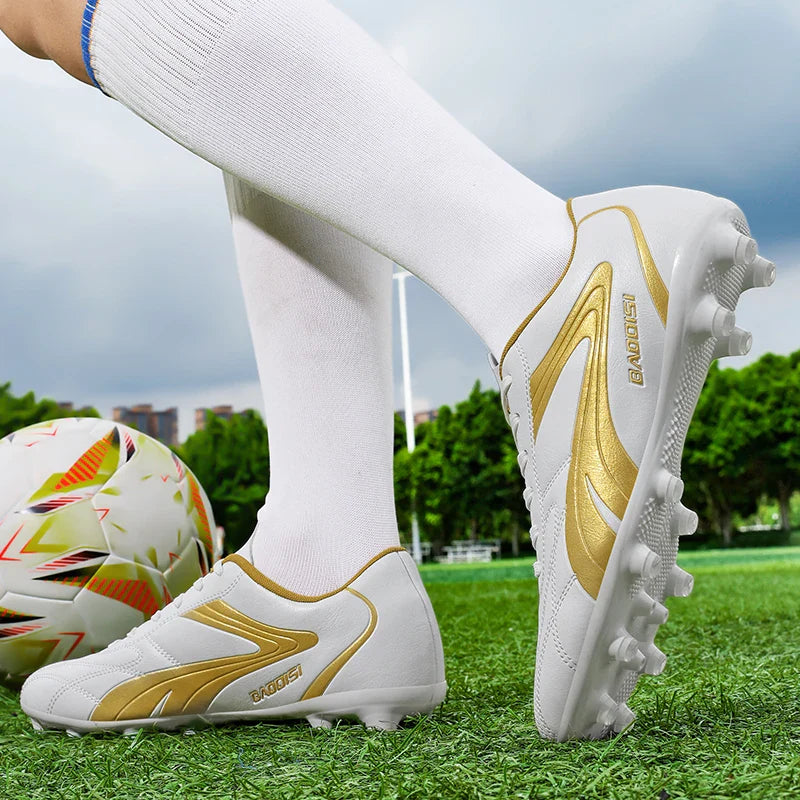 Mens Soccer Shoes Women Adults Society Football Cleats Ultralight Training Soccer Sneakers Outdoor Professional Football Boots