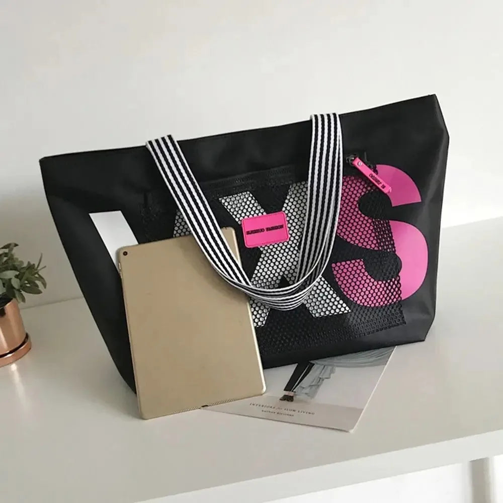 Women's Bag, Large-capacity Single-shoulder Bag, Tote Large Bag, Handbag, Shopping Bag for Going Out, Casual and Simple Canvas