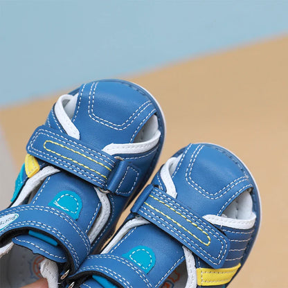 Summer New Sandals Boys Shoes Children Beach Shoes Non-Slip Closed Toe baby Sandals