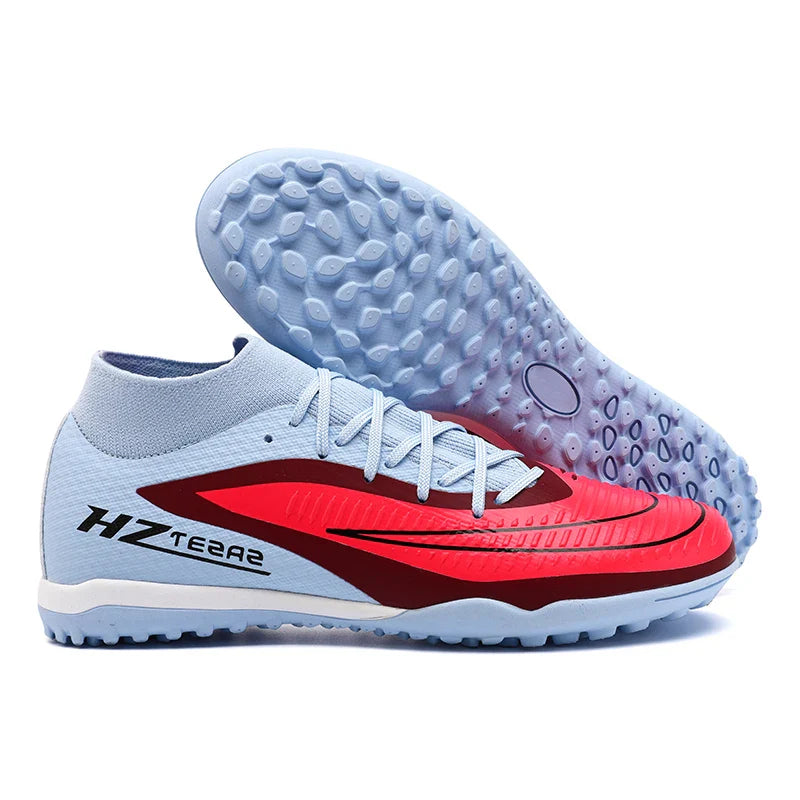New Men Soccer Shoes Sport Boys Breathable Cleats Adult Outdoor Football Boots Training Long Spikes Non Slip Match Comfortable