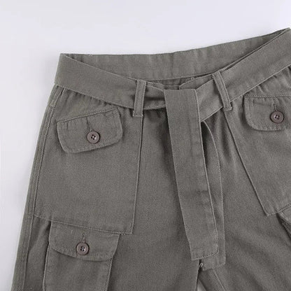 Women's Style Versatile High Waist Workwear Style Denim Pants