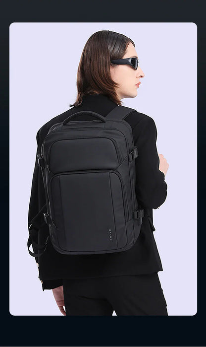 New Design Large Capacity Oxford Men 15.6 inch Laptop Backpack Softback Business Waterproof Backpacks with USB Charing