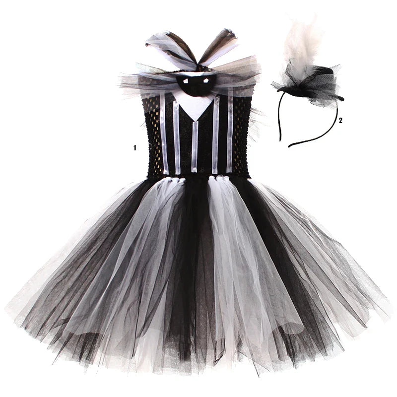 Kids Girls Tutu Dresss Halloween Cosplay Costume Carnival Party Boy Costume Witch Fancy Clothes Halloween Gifts for Children