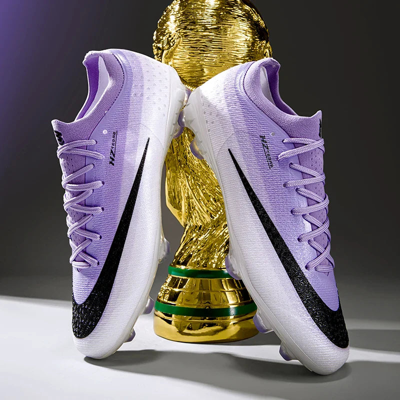 New Men Football Boots Futsal Cleats Unisex Soccer Shoes Hot Sale High-quality Professional Women Ultralight TF/FG Sneakers