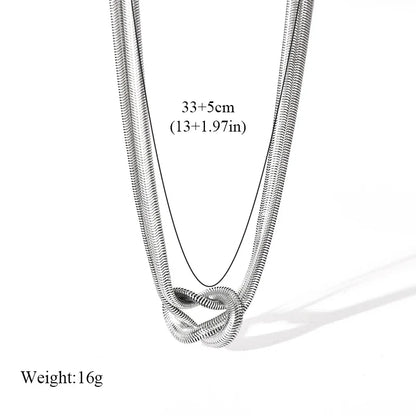 316L Stainless Steel Gold Silver Color Thick Chain Necklace For Women Fashion Cuban Neck Chain Waterproof Jewelry Gift