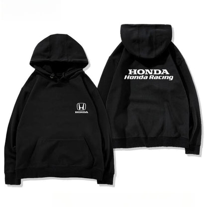 Men Civic Modification Culture JDM Auto Repair Hooded Sweater Jacket Men's and Women's Fashion Casual