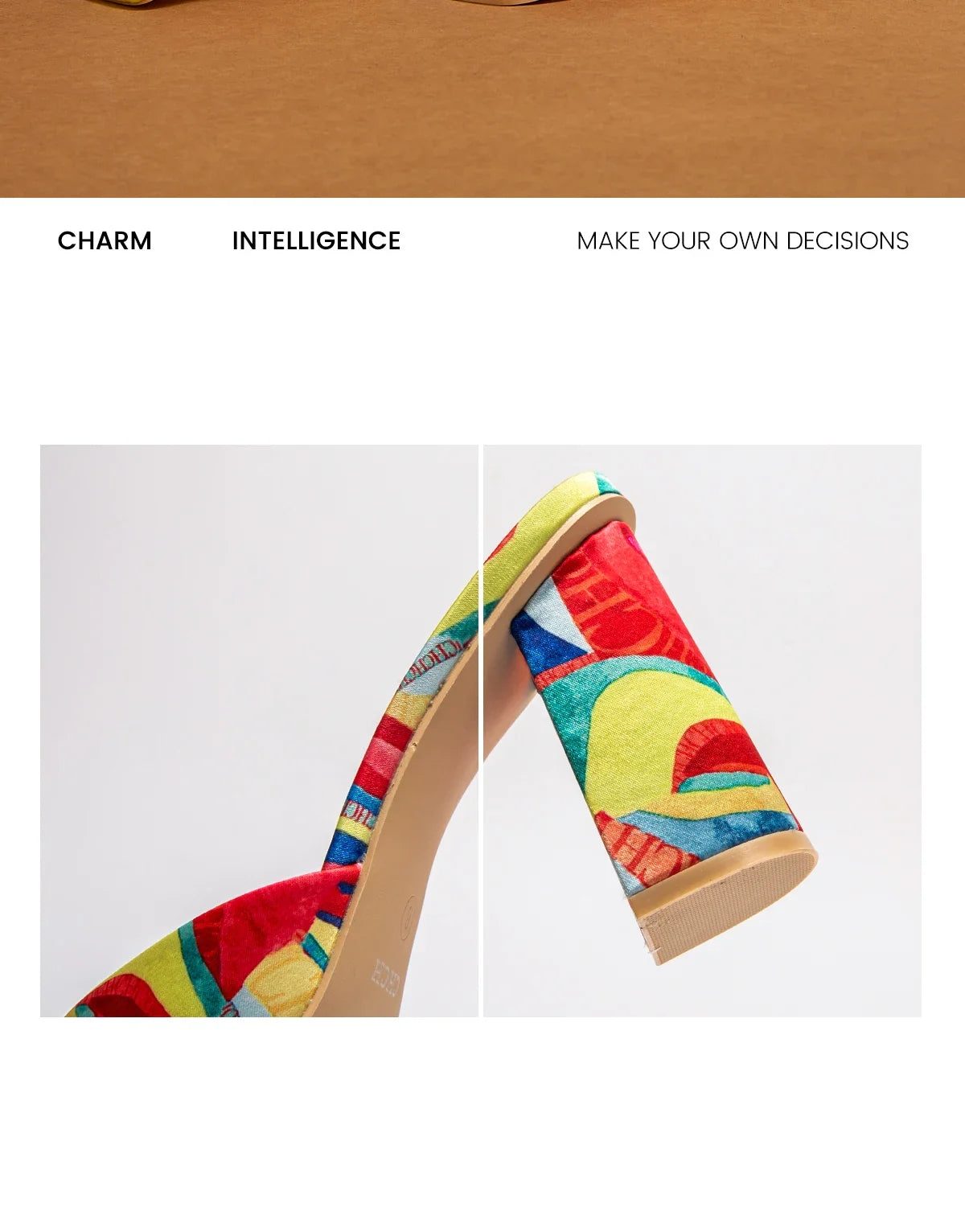 Woman shoes Thick Heel Sandals Square Open Toe Sliding Sandals students