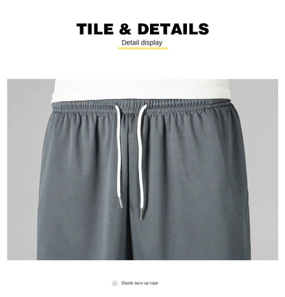 Men's Mesh Sports Shorts Basketball Fitness Speed Dry Running Breathable Shorts