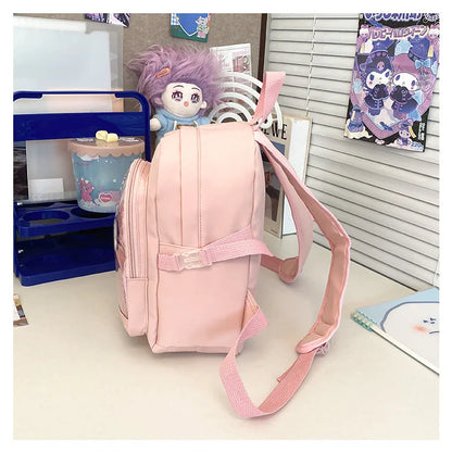 Cute Mini Backpack Women Kawaii Ita Bag Sweet Girl Transparent Rucksack DIY Personality Display Knapsack Lolita Shoulder Bag