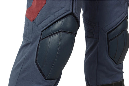 Civil War 4 Captain Cosplay Cosplay Superhero Chris Evans Adult Men Uniform Outfit Suit Halloween Vest Full Set