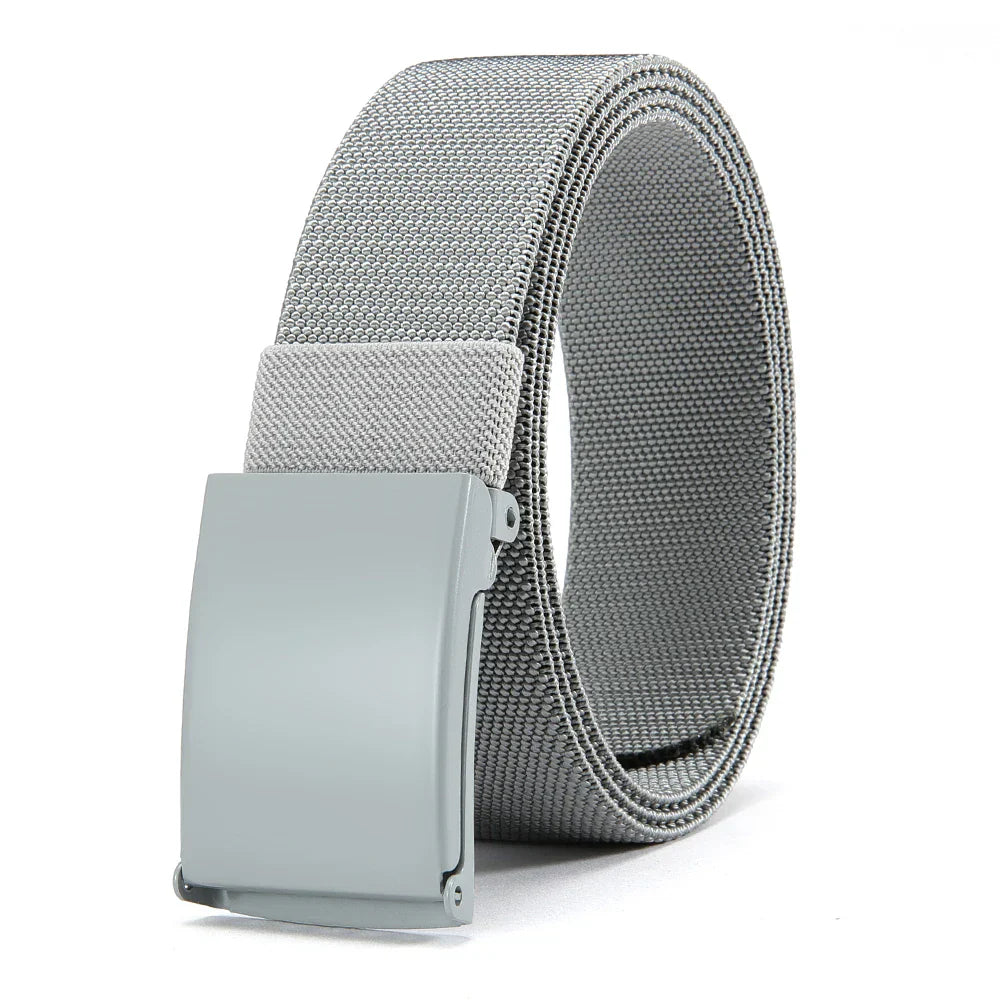 Men Female Belts Military Nylon Adjustable Belt Outdoor Travel Tactical Waist Belt with Plastic Buckle for Pants 125cm