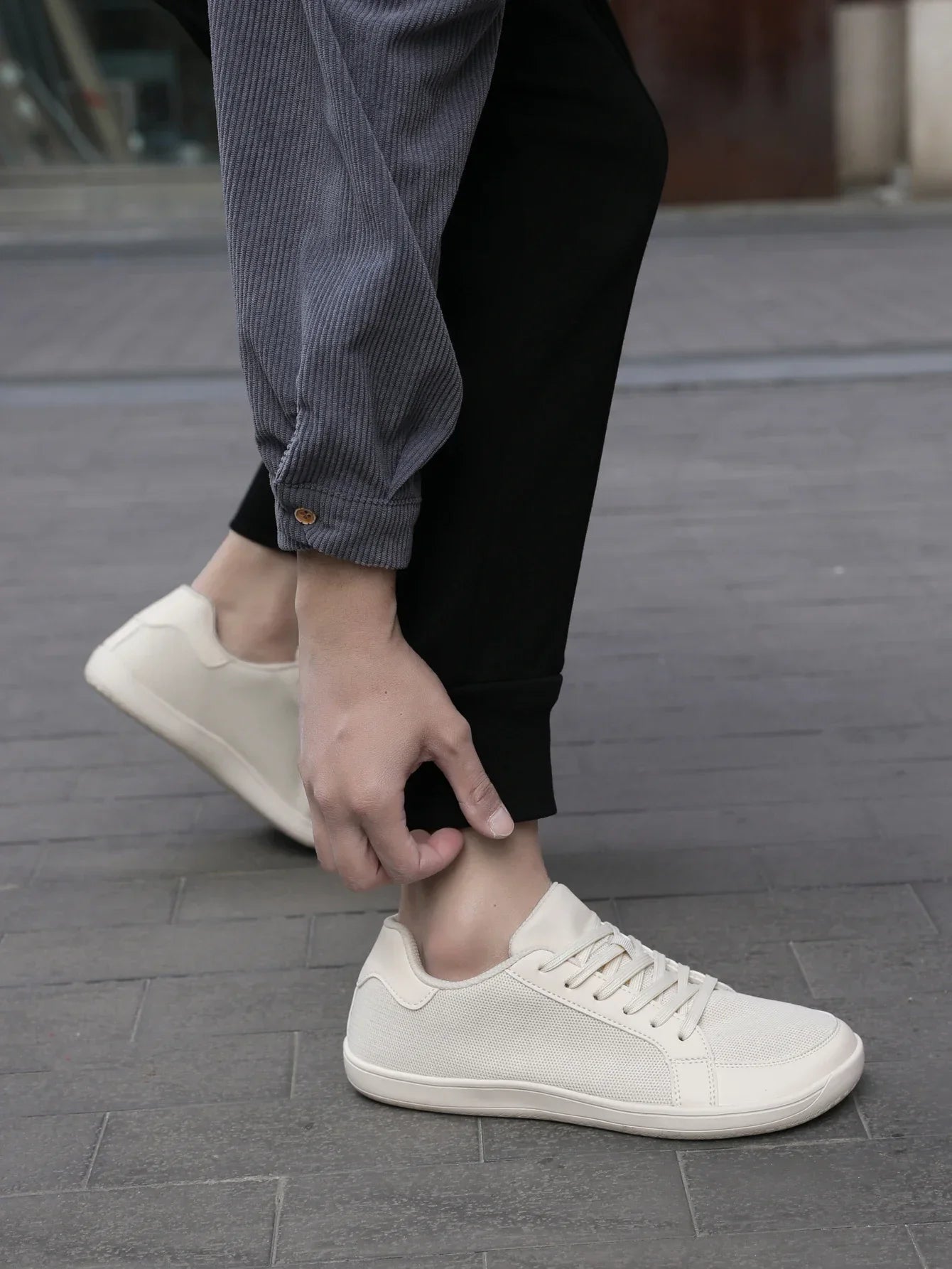 Wide Toe Casual Shoes for Men and Women Barefoot Soft Sole Flats Non Slip Walking Footwear Plus Size Comfortable