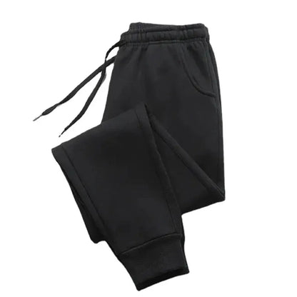 Printed Men's Sweatpants Spring Autumn Jogging Trousers Fitness Loose Fit Clothing Solid Color Outfit Streetwear Pants