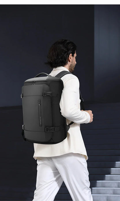 Carry On Backpack Cabin Bag Travel Backpack for Men Shoes Handle Luggage Leisure Laptop Backpack mochila para viaje cabina