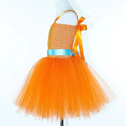 Super Kitty Costumes for Girls Super Cat Tutu Dress for Kids Christmas Halloween Outfits Children Animal Clothes with Eyes Patch