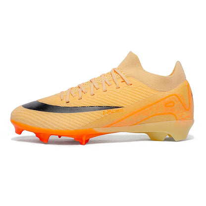 Childrens Football Shoes Anti Slip Wear-resistant FG Grass Training Sports Soccer Shoes for Teenager Futsal Court Football Boot