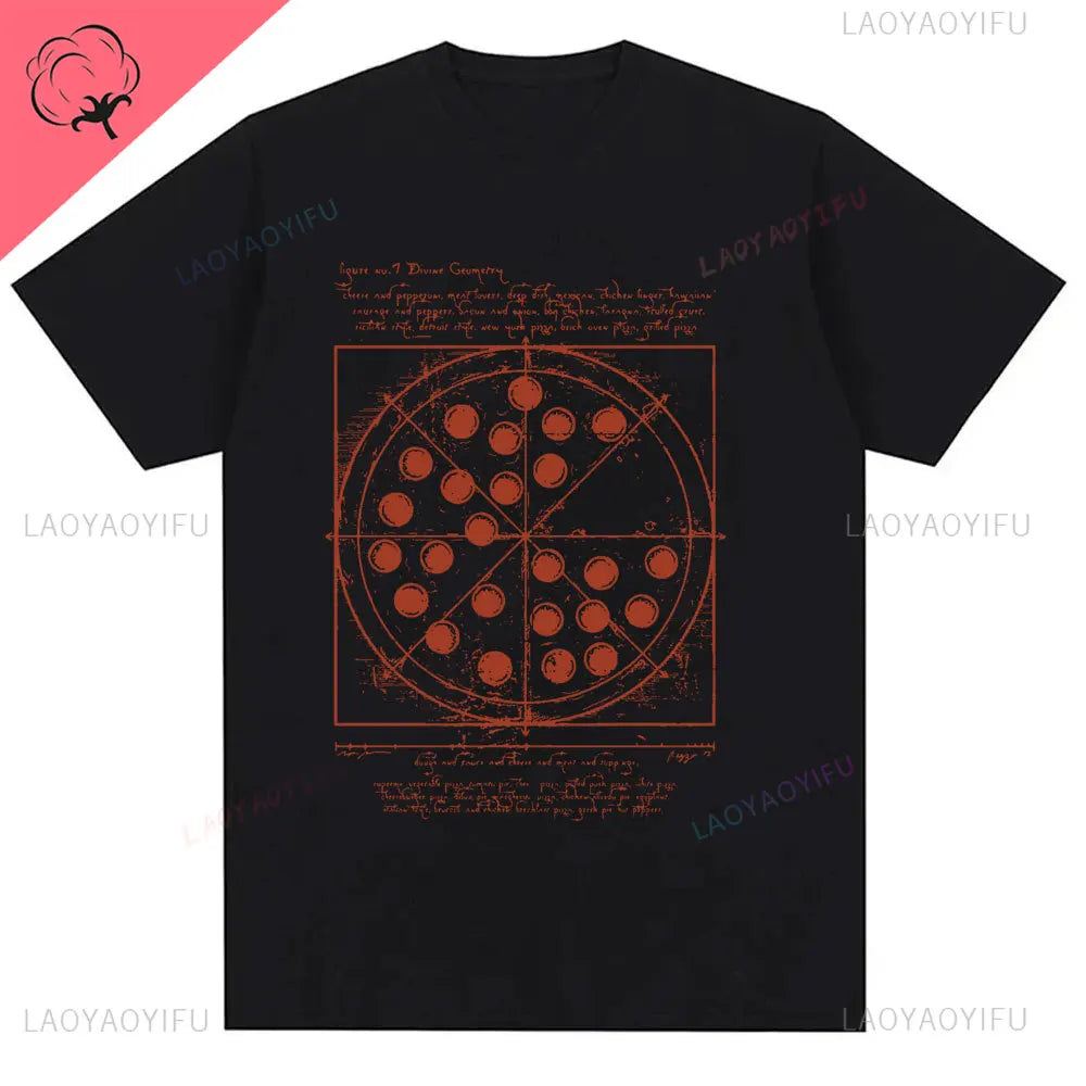 Tom Holland Same Style I Survived My Trip To NYC Classic T Shirt Vitruvian Pizza Tee Women Men Fashion Casual Oversized T-Shirt