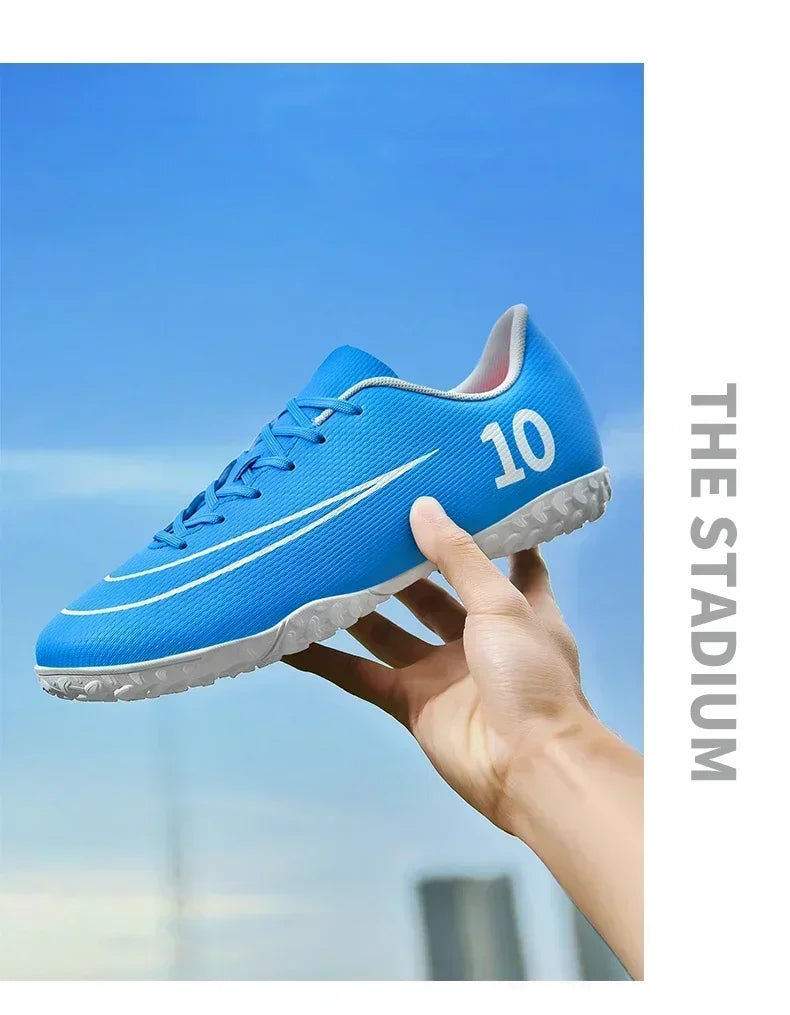 New Men Football Boots Professional Soccer Shoes Training Outdoor Adult Kids Ultralight TF/FG Sports Shoes Futsal High-quality
