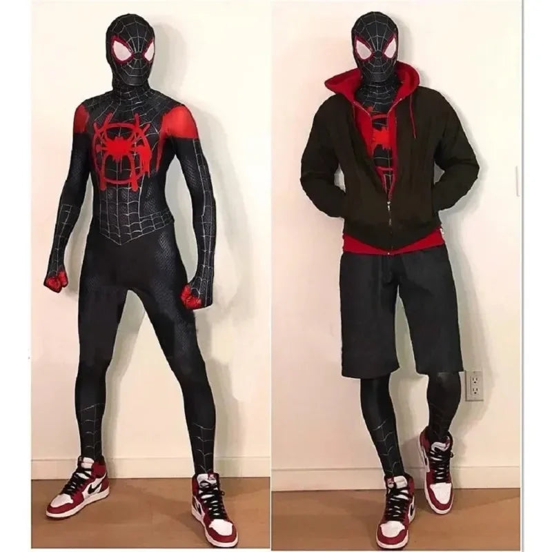 In stock 2025 Carnival Party Costume Adult Party Costumes Boys Girls Movie Fan Cosplay Clothing Costume Spider Cosplay Bodysuit