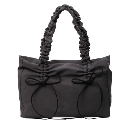 Solid Color Nylon Casual Shoulder Bags Large Capacity High Quality Versatile Crossbody Bags for Women 2025 Fashion Hot Sale
