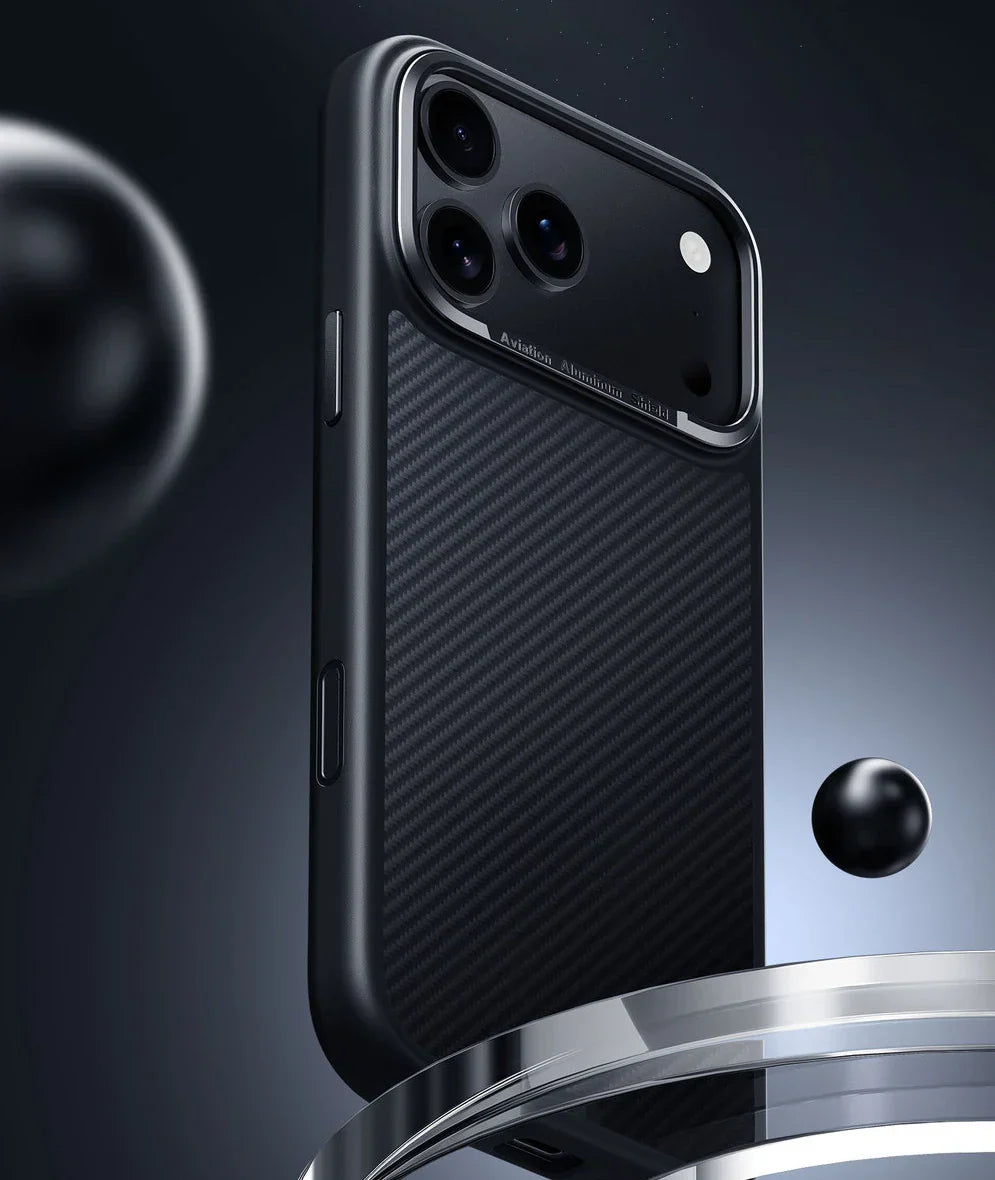 For 600D Kevlar Series iphone 17 pro case of aramid fiber anti-fall Case With Magnetic For iphone 17 pro max case