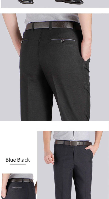 High Quality Men's Classic Suit Pants Spring Summer Pants High Waist Autumn Trousers Business Casual Pant Dropshipping YYQWSJ