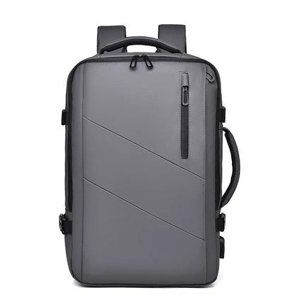 16 Inch Large-capacity Men's High-end Backpack Computer Bag High-end Business Bag Expandable Backpack Witch USB