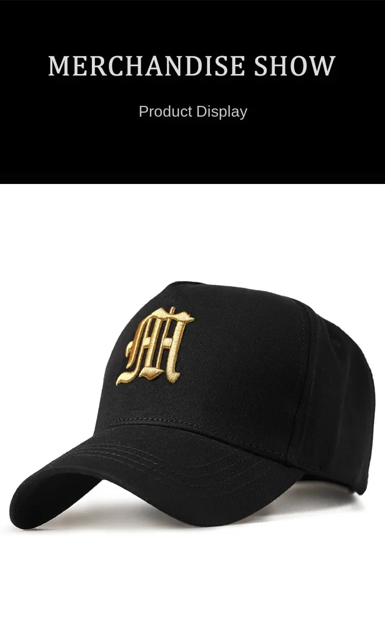 Big Head Plus Size Men's Hat Baseball Cap for Male Summer Sports Hat Hip Hop