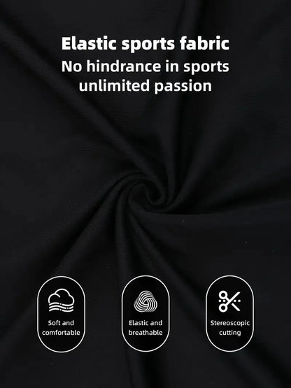 Sports suit men's running gym clothes autumn and winter quick drying clothes tight fitting equipment